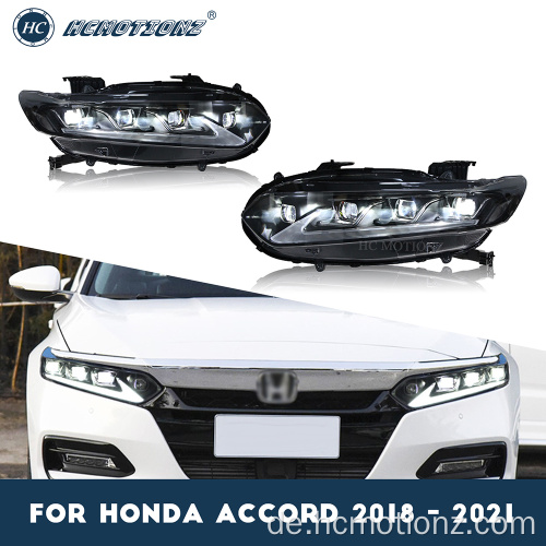 HcMotionz 2018-2021 Honda Accord 4 Objektivstofflampen